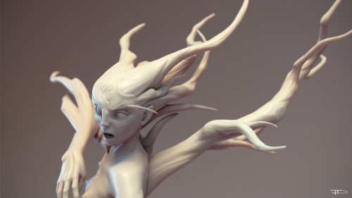 eiruvsq:3D Sculptor &amp; Digital Artist:Julien Desroy“Centaure”“Personal stuff…”