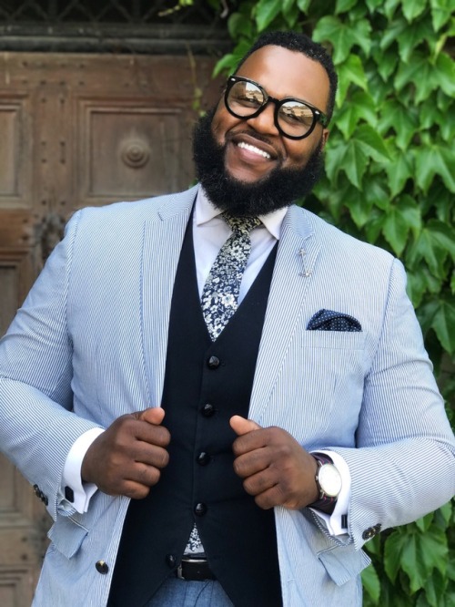 |A Big &amp; Tall/Plus Male Style Inspiration|“Live Big, Dress Big, &amp; Leave a Bi