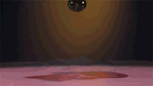 zerostatereflex:  Droplet Collisions at 5000fps Liquid in slow motion is delicious, 