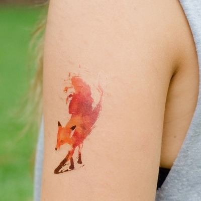 twainweck:  Watercolor tattoos make my heart porn pictures