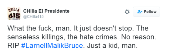 White supremacist uses his Jeep to chase down and kill black teen
