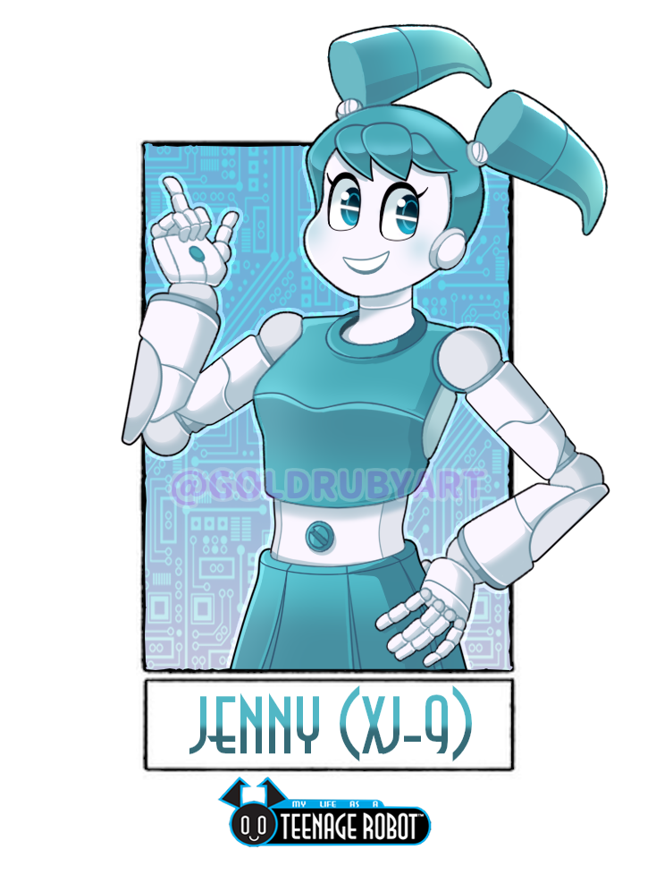 jenny the robot fanart｜TikTok Search