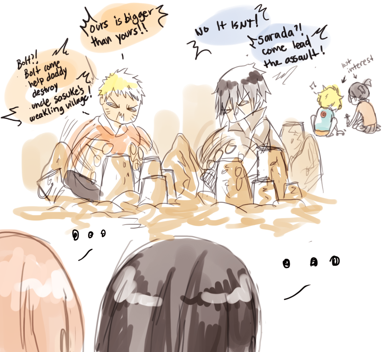 carrotcakebanditdoodles:  rivals forever 