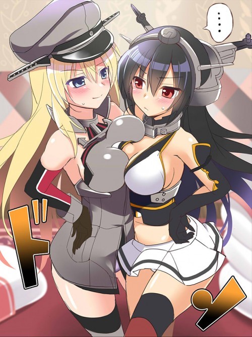 【二次・ZIP】金髪巨乳で流石の海外艦！！艦これビスマルクちゃんの画像まとめ | 桃色虹画像 -二次元萌え画像エロ画像まとめ-
