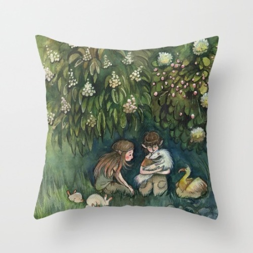fytehardman: sosuperawesome: Throw pillows by Ulla Thynell on Society6 15% OFF EVERYTHING + FREE WOR