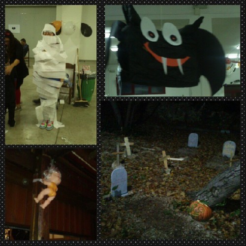 Postumi di halloween #halloween #dolls #zombie #mummia #mumy #bat #cemetery