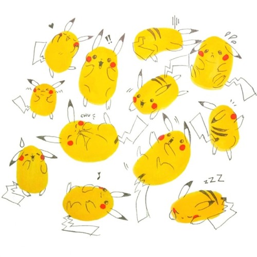 mayolo:Pikachu doodle blobs!!!