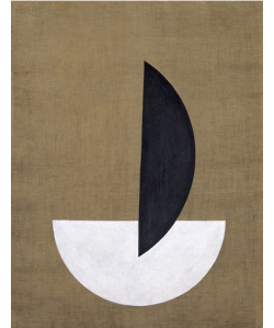 design-is-fine:László Moholy-Nagy, Circle Segments, 1921. Tempera on canvas. © Museo Thyssen-Bornemisza, Madrid