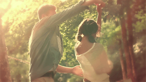 Dance with me, laugh with me and stay with me forever.