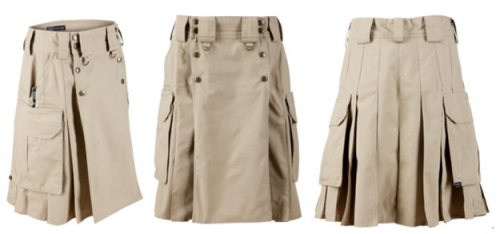 gunrunnerhell:  The Tactical Kilt What started off as an April Fool’s joke by 5.11 Tactical turned out to be so popular that people began calling and emailing on how to order it. Although they did sell it for a while, they have since discontinued the