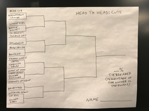 shorewall: markrosewater: The next Head-to-Head is literally the cutest one we’ve ever done.Pr