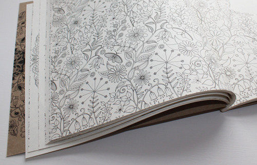 jedavu:  Colouring Books for AdultsInspired by Scotland’s Brodick Castle Gardens, British illustrator and artist Johanna Basford creates incredible coloring books for adults… 