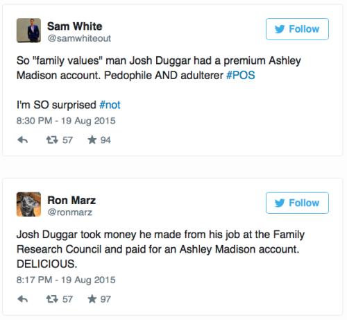 micdotcom: The Internet is having a field day over Josh Duggar being on Ashley Madison  On Wednesda