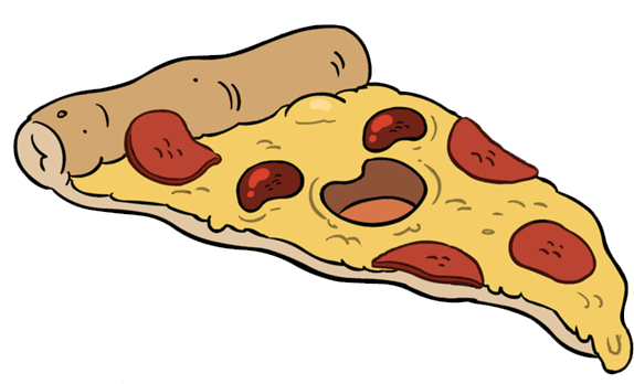 Cartoon Hangover — Today is Cheese Pizza Day! Here have a slice of...