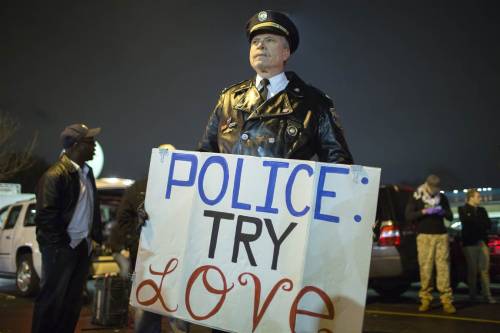 the-gasoline-station: &lsquo;We are Family Now&rsquo;: Faces of the Ferguson Protests Pictur