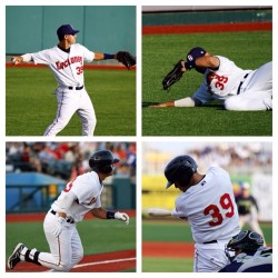 mets:  Michael Conforto extended his hitting streak to 8-games and he brought his glove making a nice sliding catch. @brooklyncyclones #gamer