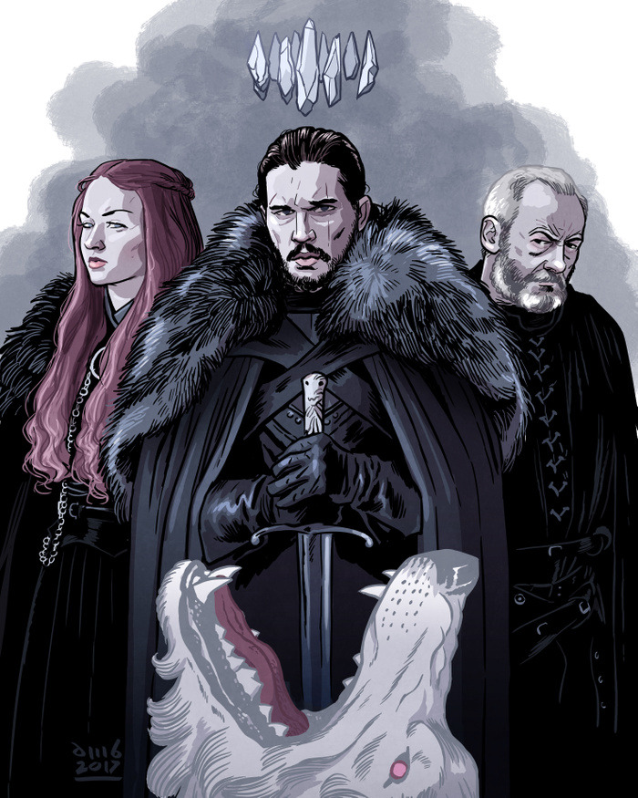 coolpops: Game of Thrones Series |  David M. Buisán - links for prints and other