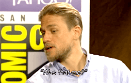 Charlie Hunnam On Aidan Gillen Accidentally Stabbing Him On The Set Of King Arthur.