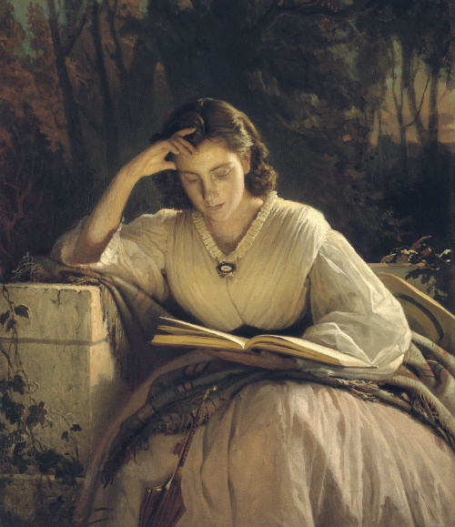 mysteriousartcentury:Ivan Kramskoi (1837-1887), Portrait of Sofia Kramskaya, 1866, oil on canvas, 64