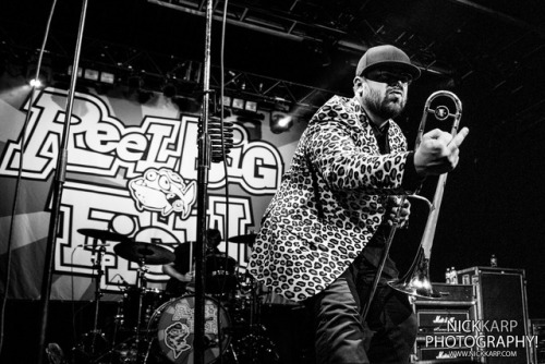 Reel Big Fish at Playstation Theater in NYC on 1/18/17.www.nickkarp.com