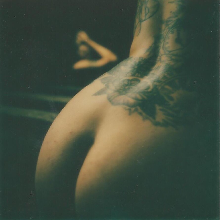 silviadeadlypoison:  Waiting the Sun  Polaroid | Marco Ragana