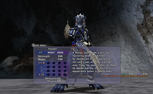 cactuarqueen: Final Fantasy X + character scans