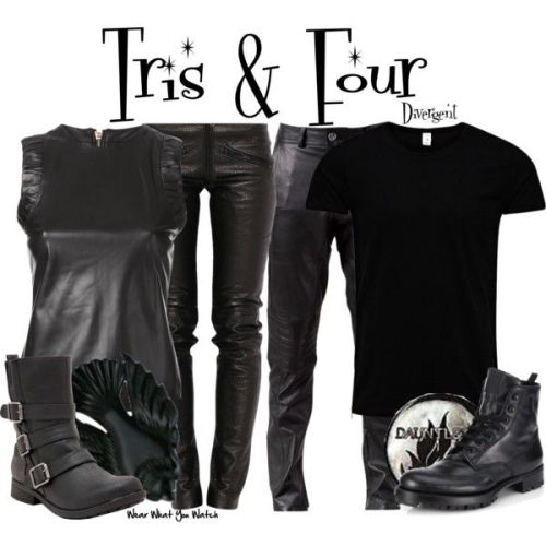wearwhatyouwatch:  Inspired by Shailene Woodley &amp; Theo James as Tris &amp; Four in 2014&