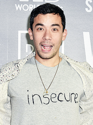 unlikelyodds:  dailyconradricamora:  Conrad Ricamora attends WORLDboots official Launch Party supporting Souls 4 Soles Charity at The District by Hannah An on November 4, 2016 in Los Angeles, California.  That t shirt is everything 