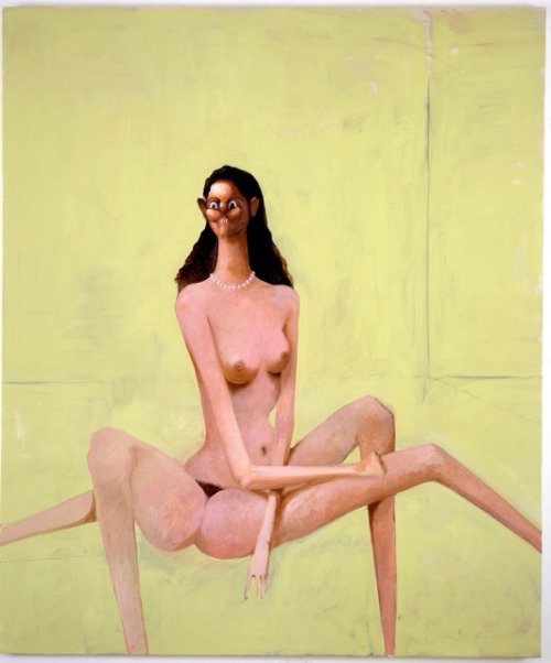 within-but-with0ut: My Beautiful Dark Twisted Fantasy cover artist George Condo hosted an exhibit fo