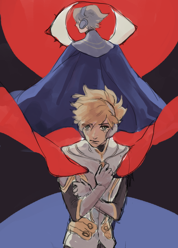 shounen-shoujos:  some wips 〆(・∀・＠) i want to do a fanbook!! (is that what