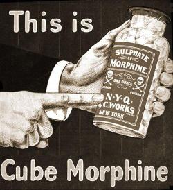 iamjanetdamnit:  Cube Morphine - Pop it in