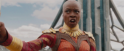 tony-starkes:  Danai Gurira as Okoye in Black Panther (2018)