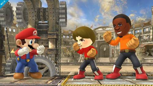 snes-dragon:  Mario: It’s a Mii! Mii: Mario!