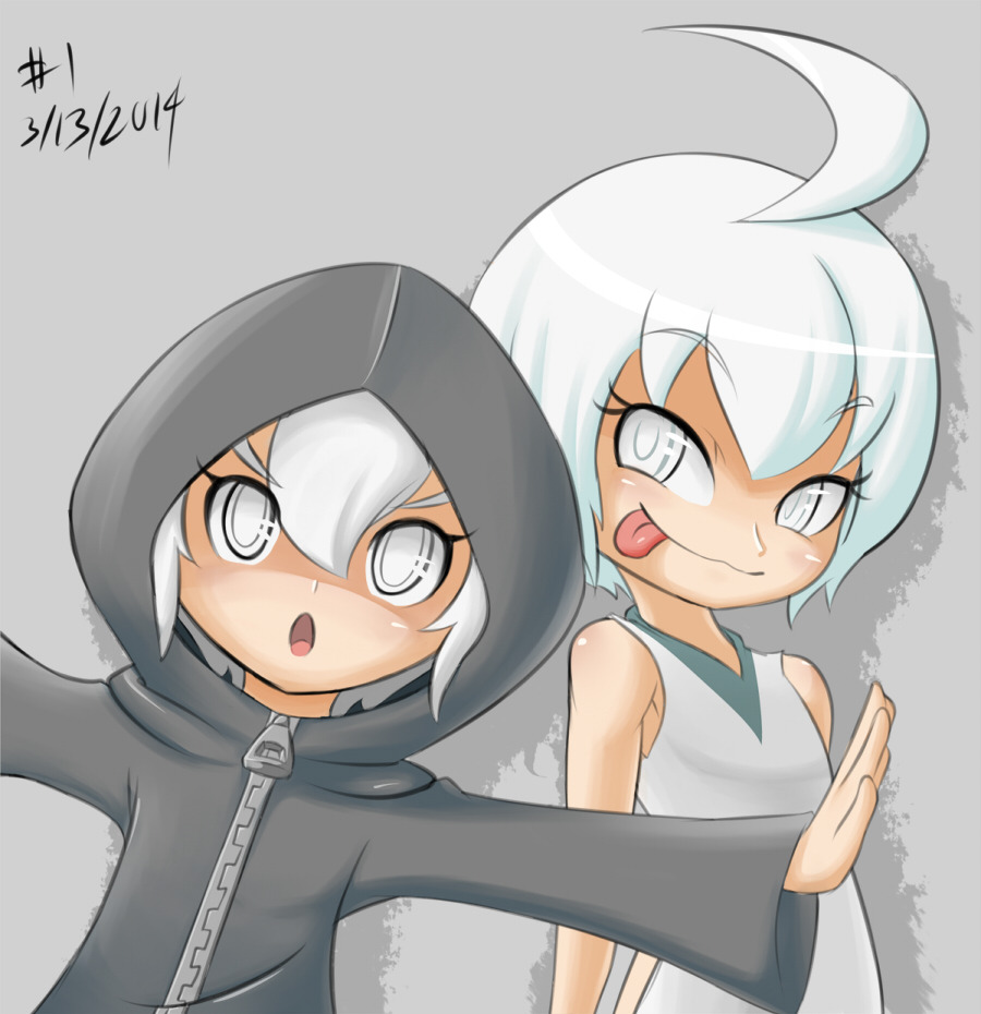 Started a tumblr for improving and keeping track of my art. Say hi, you two.