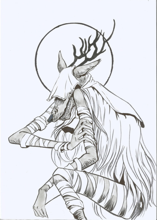 Vicar Amelia :)Took my inktober submission  little further this time :)Sketch is nankin and marker o