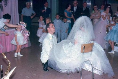 vintagebrides: 1962 wedding