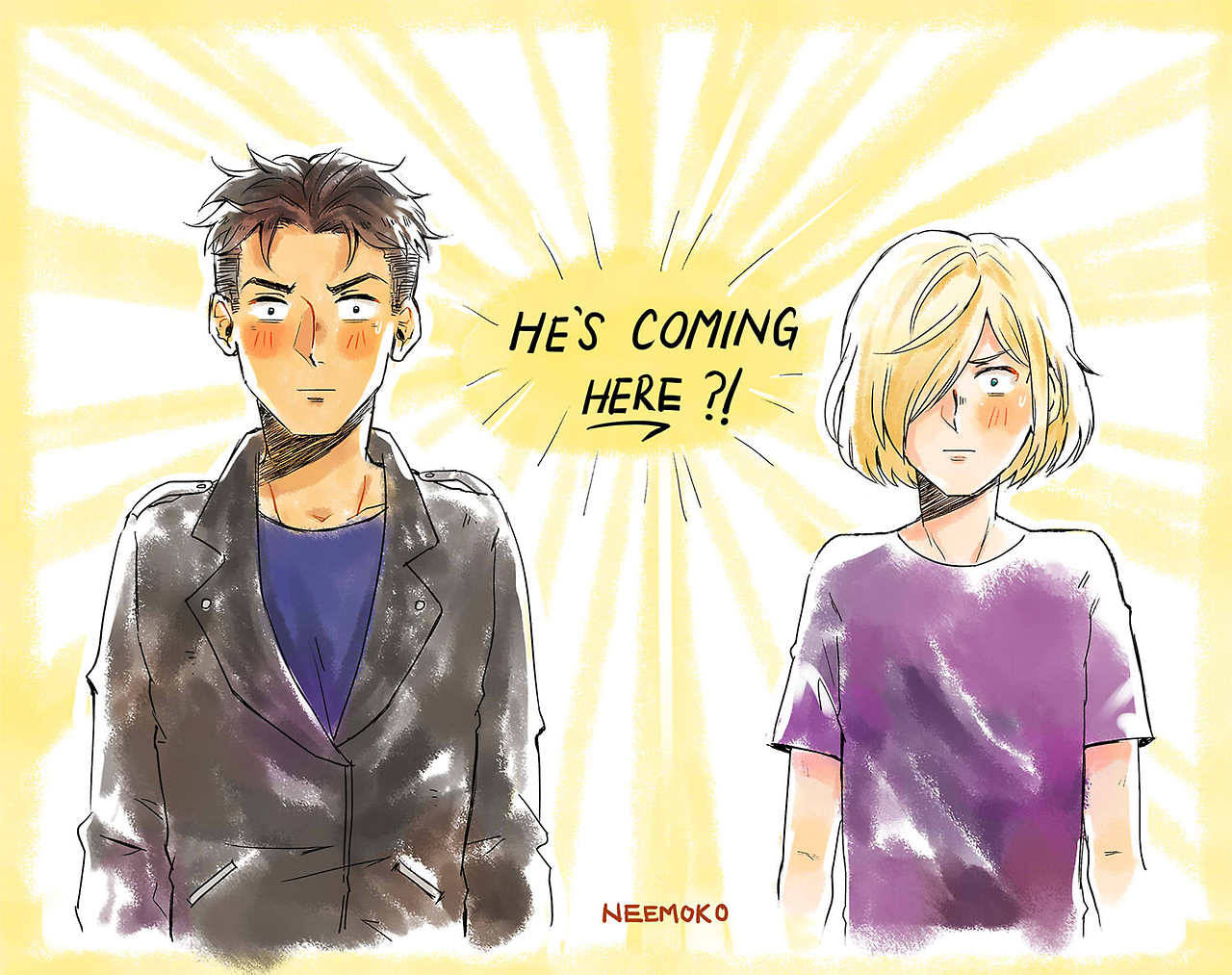 neemoko:  Otayuri Week Day 4: Long DistanceIn which, early on both Yurio and Otabek