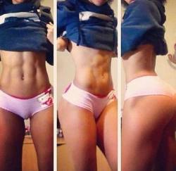 sexyfitnessgirls:  abs of steel @Linda_Durbesson