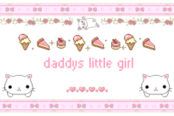 princesskittybear:Daddys little girl c:pixel