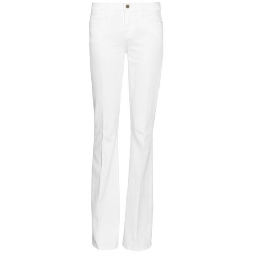 Frame Le High Flare high-rise jeans ❤ liked on Polyvore (see more slim fit jeans)