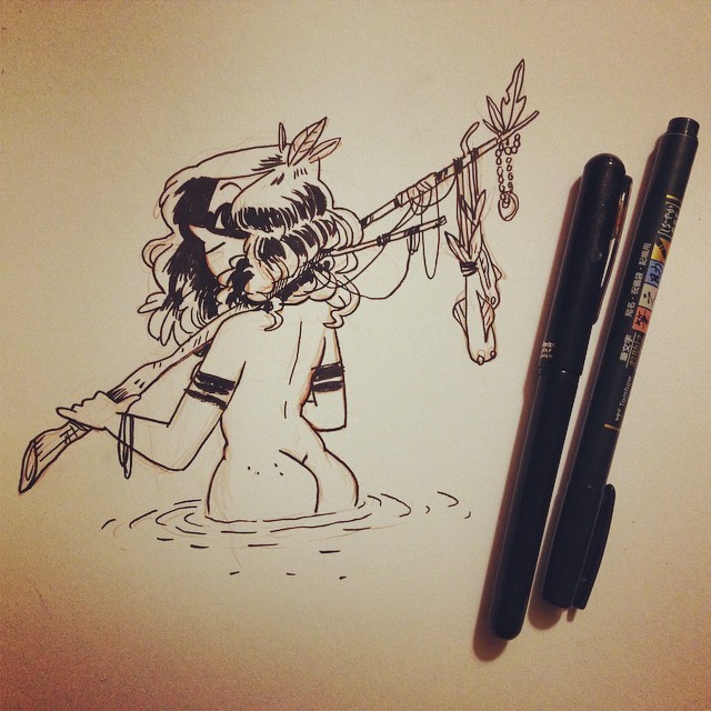 beatormo:  Segunda semana de inktober. 