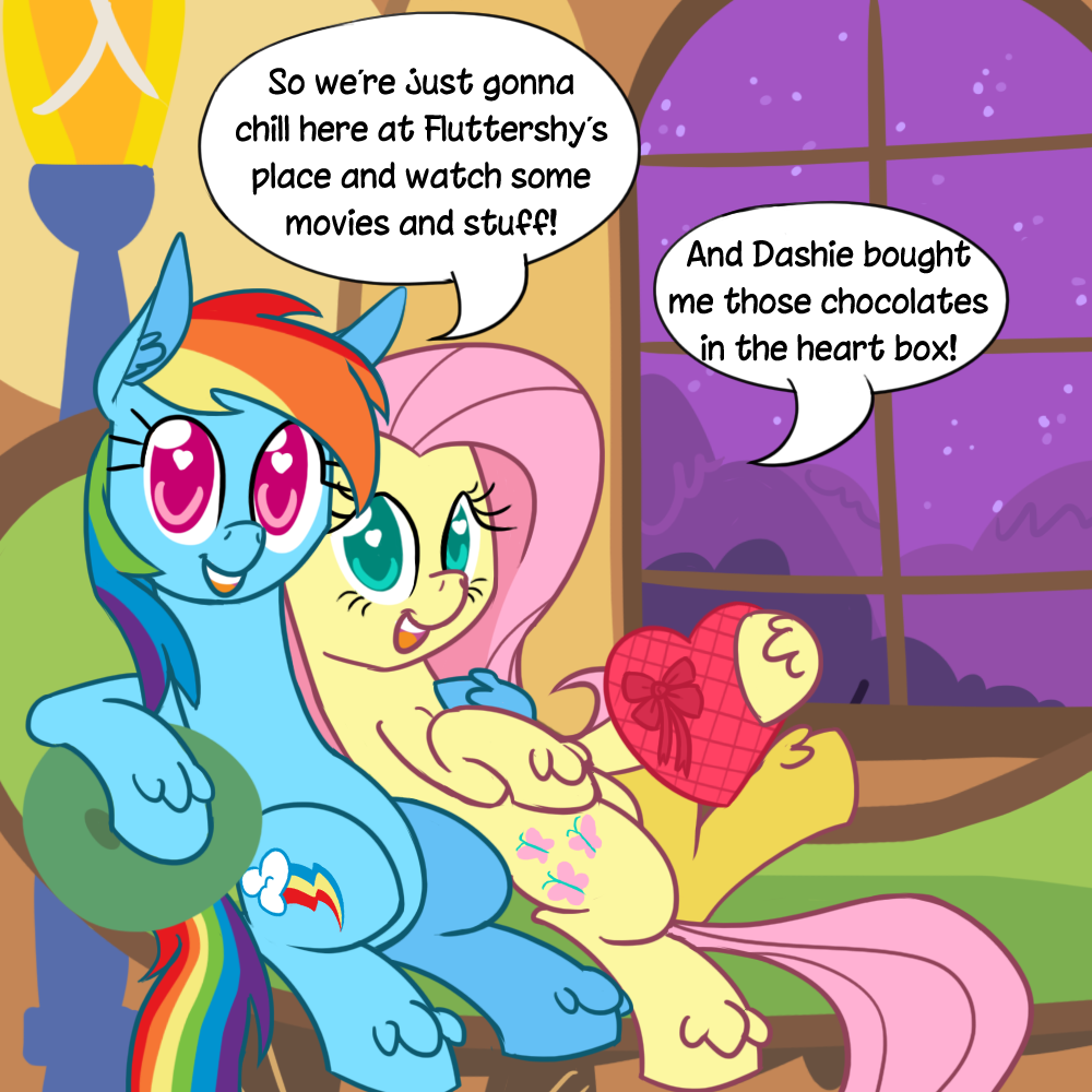 fluttershyreplies:  FlutterDash Prequel Trilogy: Prologue (to be continued)  *sits