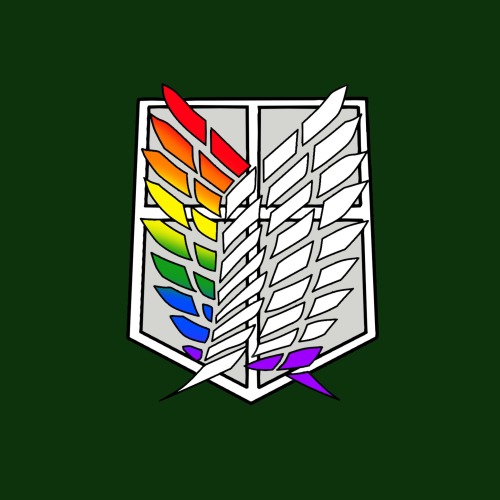 (Part 1) Made Some LGBTQ+ Themed Scouts Regiment Symbols From Attack On Titan