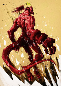 westcoastavengers:  Hellboy | Solitarium