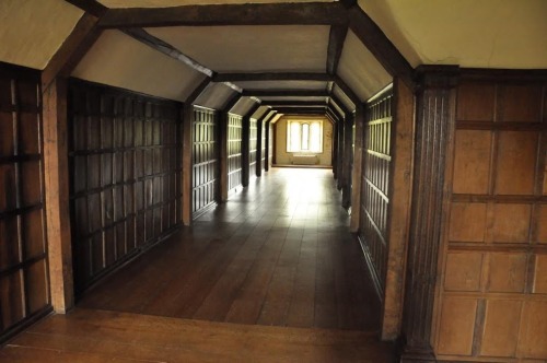cair–paravel: Interiors of Barrington Court, Somerset, an unfurnished Tudor house, built mostl