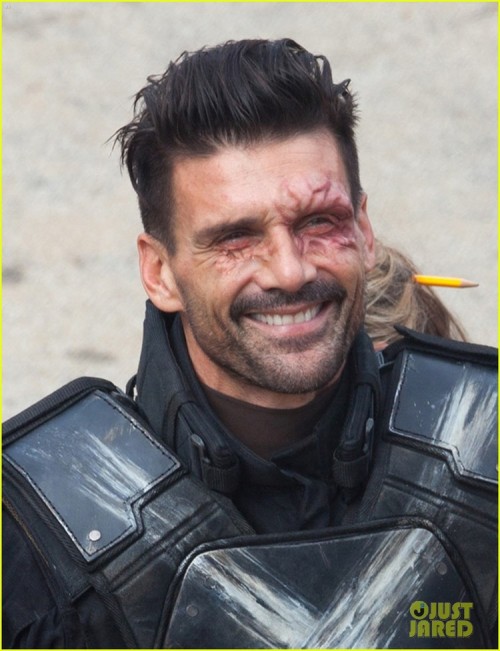 superherofeed:  Frank Grillo unmasked as Crossbones on ‘Captain America: Civil War’ set!!!