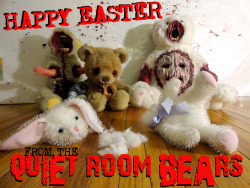 quietroombears:  Poor Easter Bunny. Never