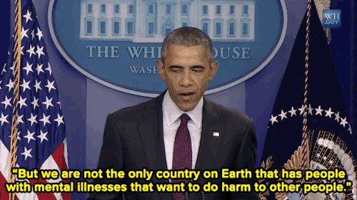 somalisupremacy:micdotcom:President Obama after Oregon shooting: “Our thoughts and prayers are not e