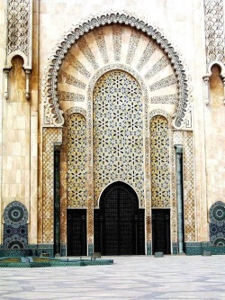beautyartislam:  Hassan II Mosque. Casablanca, Morocco.