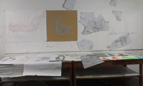 Thematic Figure DrawingMid semester assessment.Themes: (from left) Energy, energy again and conflict